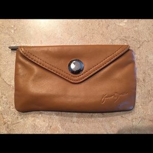 Jason Drake leather coin purse